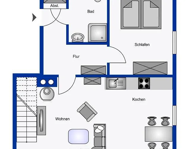 Appartement Wrixumer Marsch *